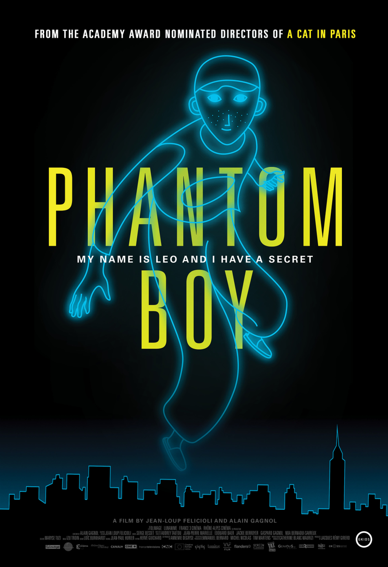 Illustration for article titled A Young Spirit Fights New York City's Crime in the New Animated Film Phantom Boy
